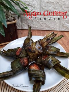 Foto resep Ayam Goreng Pandan