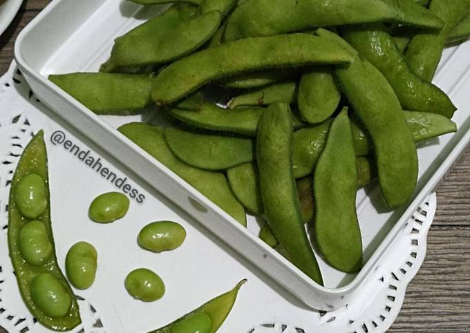 Resep Edamame Rebus 🧡🫘 Oleh Endah Mumpuni Cookpad