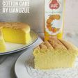 Orange Cotton Cake