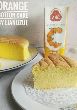 Foto resep Orange Cotton Cake
