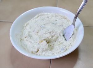 Una foto de Dip de Poro fácil y riquíismo