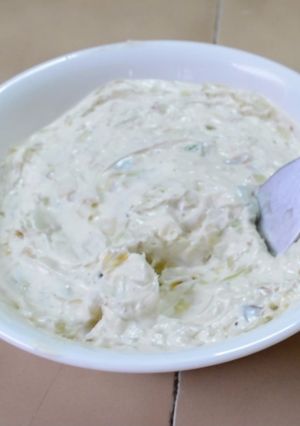 Una foto de Dip de Poro fácil y riquíismo