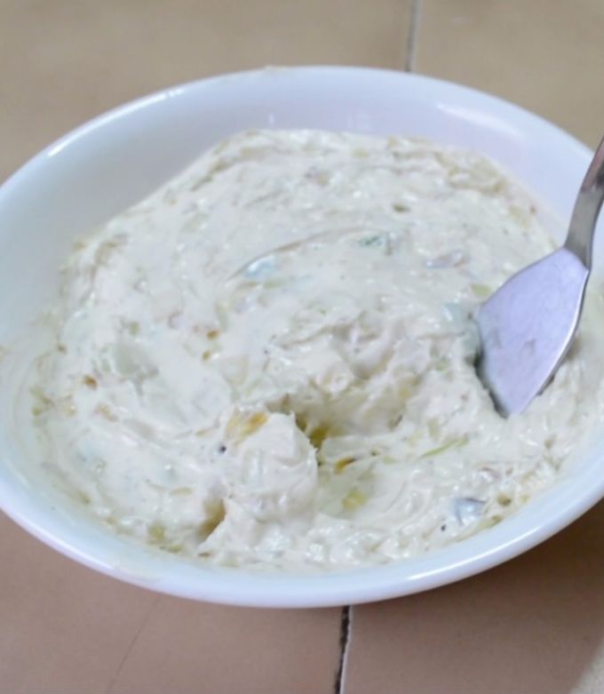 Una foto de Dip de Poro fácil y riquíismo