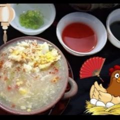 A picture of Chinese chicken soup.