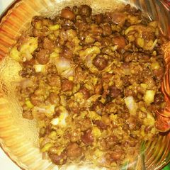 A picture of Sprouts chaat.