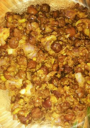 A picture of Sprouts chaat.