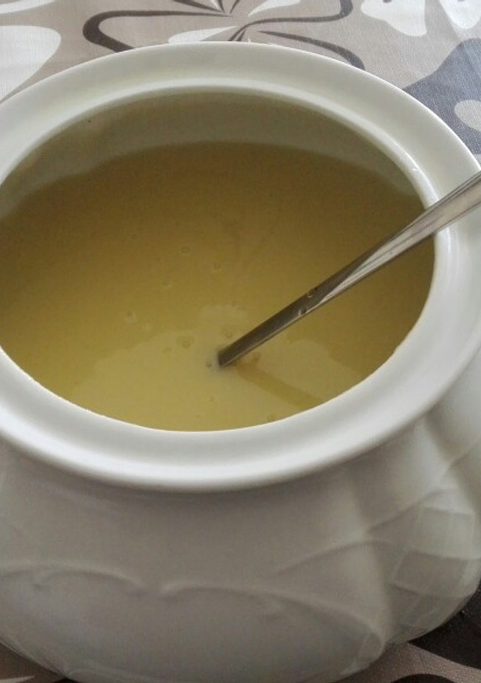 Una foto de Crema de calabacín