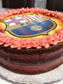 Epres-csokis torta recept fotója