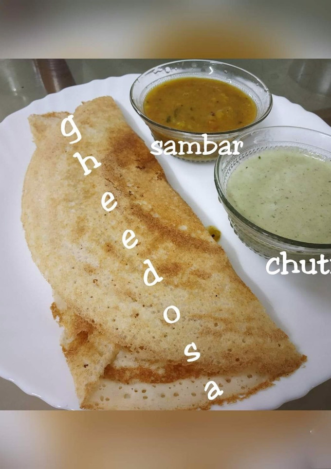 நெய் ரோஸ்ட்/தேங்காய் சட்னி செய்முறை முக்கிய புகைப்படம்