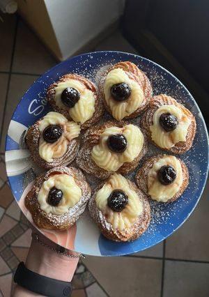 Foto di Zeppole di San Giuseppe in friggitrice ad aria