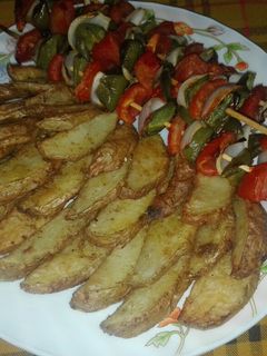 صورة لوصفة بطاطس مشوية