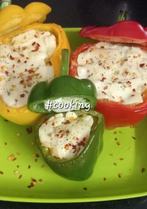 A picture of Tasty Stuffed Bell Peppers in OTG.