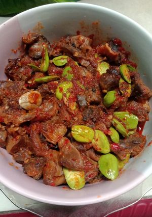 Foto resep Sambal ati ampela pete