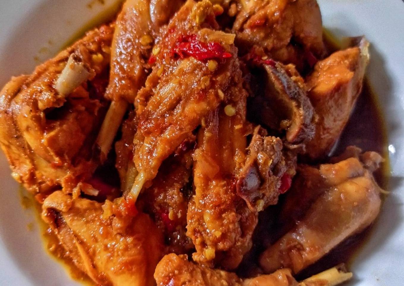 Ayam kampung kecap
