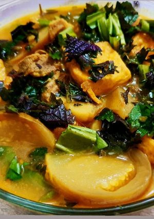 Hình của món Canh cà tím.
