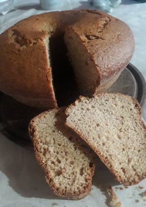 Una foto de Budín de papilla de manzana