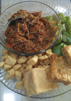 Foto resep Sambal Teri super pedas