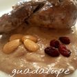 Codornices en salsa de almendras y arándanos GME, GMF y TRADICIONAL