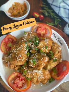 Foto resep Honey Lemon Chicken