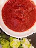 Saus Sambal Kulit Buah Naga