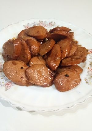 Foto resep Sosis lada hitam