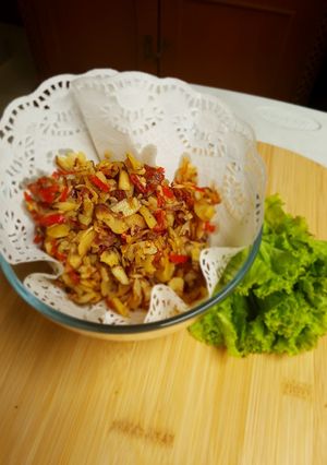 Foto resep Beton Sambal Embe #RabuBaru #BikinRamadanBerkesan