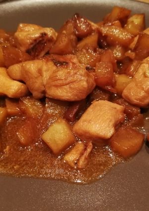 Una foto de Pechugas de pollo en salsa de soja y ostras
