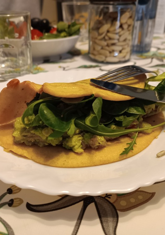 Una foto de Tortillas sin gluten para desayunar