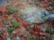 Una foto de picadillo aguacate
