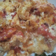 A picture of Eggs fried.