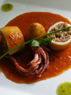 Una foto de Calamares rellenos