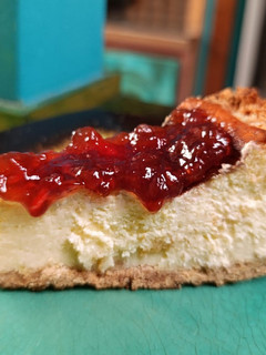 Una foto de Cheesecake al horno