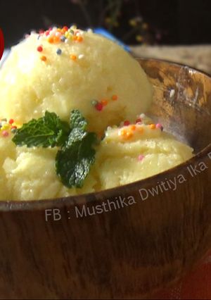 Foto resep ES KRIM TUMIS  No Sp, No blender, no mixer, no telur, PRAKTIS