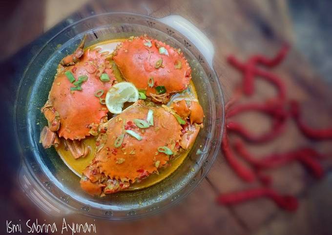 Cara Buat Kepiting Kuah Santan Gampang