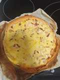Quiche de pollo y bacon