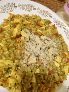 Una foto de Salteado de Tofu y trigo sarraceno (Sin TACC / Gluten Free / Vegano)