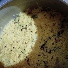 A picture of Jeera namkeen rice.