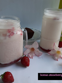 Foto resep Korean Strawberry Milk