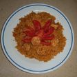 Prawn dum biryani