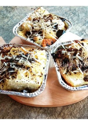 Foto resep Bread chocolate pudding