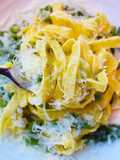 [Vegan] Lemon Tagliatelle