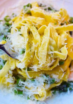 A picture of [Vegan] Lemon Tagliatelle.