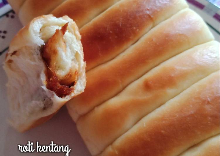 Resep Roti Kentang Isi Abon oleh Annaswa - Cookpad