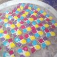 Kue putu ayu warna warni