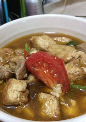 Foto resep Tahu Tauco Kuah