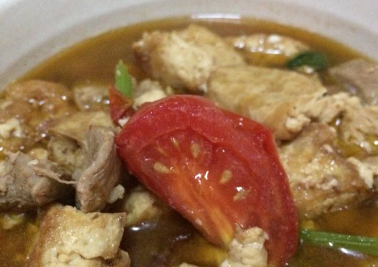 Bahan Tahu Tauco Kuah | Cara Bikin Tahu Tauco Kuah Yang Paling Enak