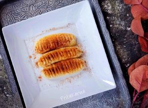 Foto resep Pisang Kepok Kukus Tabur Gula Kayumanis