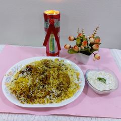 A picture of Chicken biryani masala.