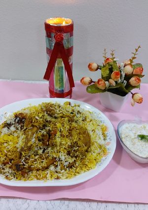 A picture of Chicken biryani masala.