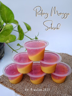 Foto resep Puding Mangga Selasih